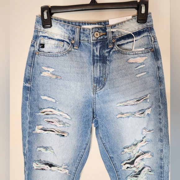 Kancan Rainbow Thread Jeans - Picture 2 of 9